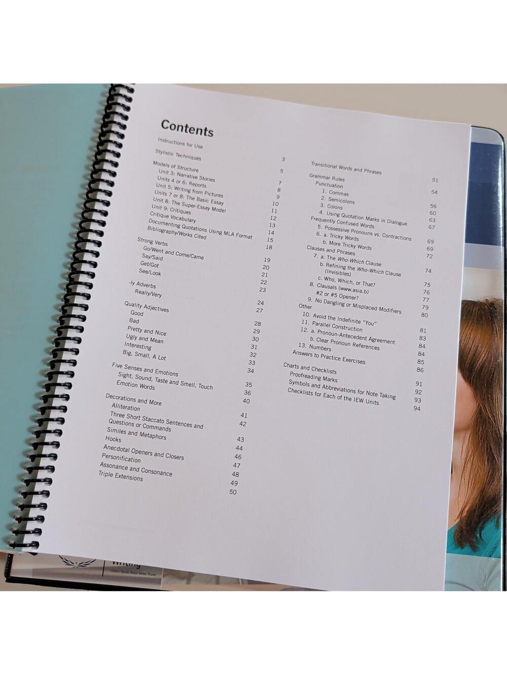 Teaching Writing Structure & Style, Student Resource Notebook, Classical - Picture 6 of 8